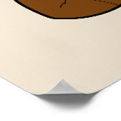 Bull Dog Full Body (eigen tekst toevoegen) ontwikk Poster (Hoek)