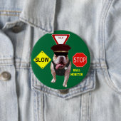 Bull Dog Hall Monitor Ronde Button 4,0 Cm (In situ)