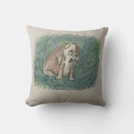 Bull Dog Pillow Kussen