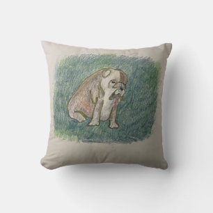 Bull Dog Pillow Kussen