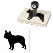 Bull Dog Rubber Stamper, 4 x 5 inch Rubber Stempel (Gestempeld)