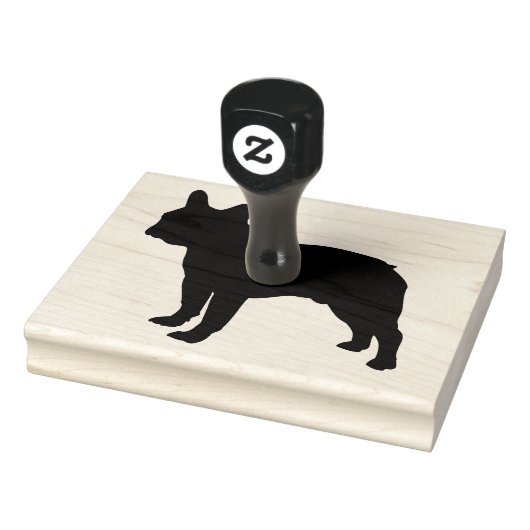 Bull Dog Rubber Stamper, 4 x 5 inch Rubber Stempel (Stempel)