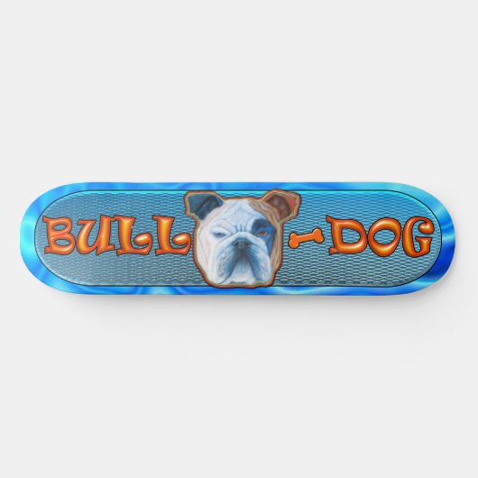 Bull Dog Skateboard (Horizontaal)
