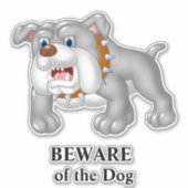Bull Dog Sticker (Voorkant)
