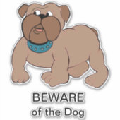 Bull Dog Sticker (Voorkant)