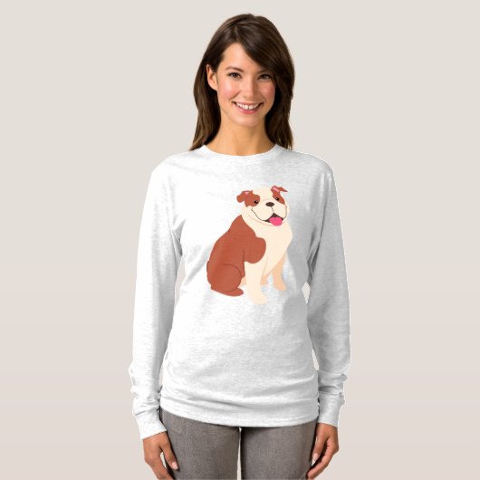 Bull Dog T-shirt (Voorkant volledig)