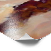 "Bull Dogger" Westerne kunst van Will James Foto Afdruk (Hoek)