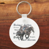 Bull Dogging II Sleutelhanger (Voorkant)