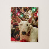 bull doodsbang kerstboom legpuzzel (Verticaal)
