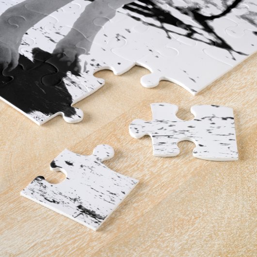 Bull doodsbang legpuzzel (Zijkant)