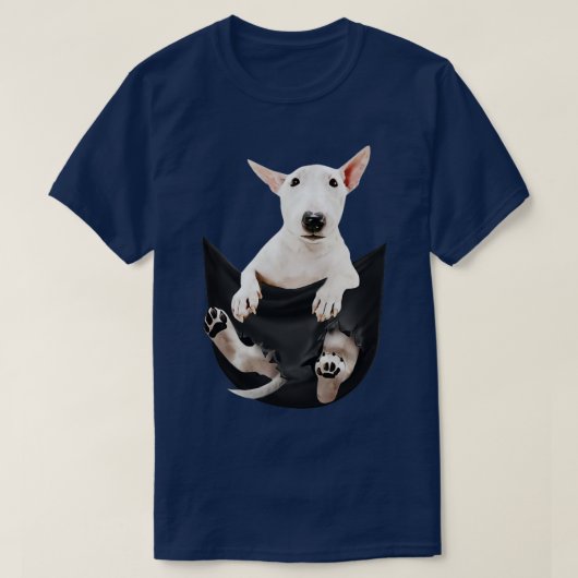 Bull-doodsbang met liefde t-shirt (Design voorkant)