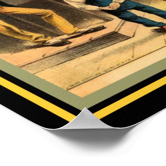 Bull Durham Whiffs Poster 12 x 16 (Hoek)