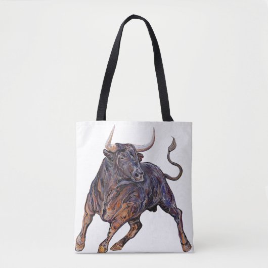 Bull El Toro Taurus Tote Bag (Voorkant)
