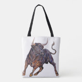 Bull El Toro Taurus Tote Bag (Achterkant)
