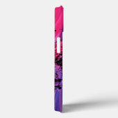 Bull Elephant over Swirly Rainbow Case-Mate iPhone Case (Achterkant / Rechts)