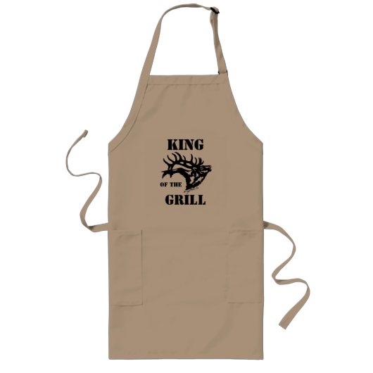 Bull Elk Apron Lang Schort (Voorkant)