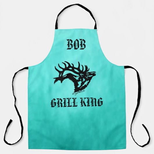 Bull Elk Apron Schort (Voorkant)