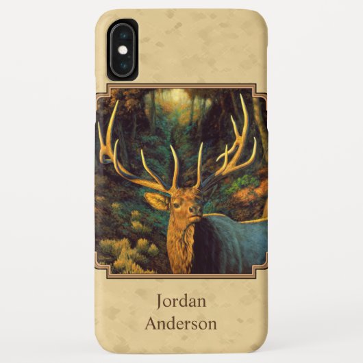 Bull Elk Autumn Yellow Case-Mate iPhone Case (Achterkant)
