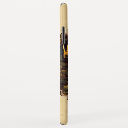 Bull Elk Autumn Yellow Case-Mate iPhone Case (Achterkant/rechts)