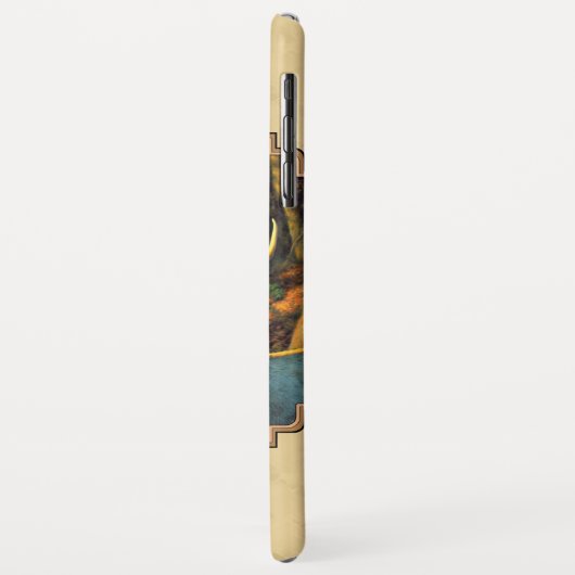 Bull Elk Autumn Yellow Case-Mate iPhone Case (Achterkant/links)