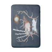 Bull Elk Bath Mat (Voorkant Verticaal)