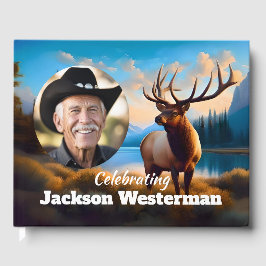 Bull Elk bij Mountain Lake Memorial Gastenboek