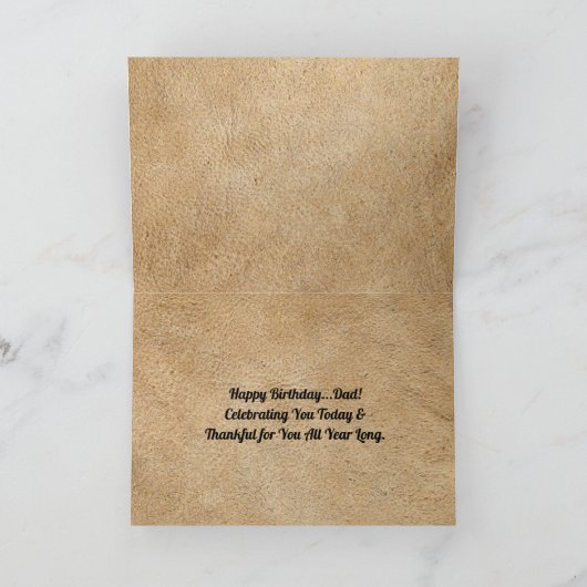 Bull Elk Birthday Kaart (Binnen)