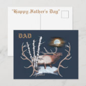Bull Elk Briefkaart (Voorkant / Achterkant)
