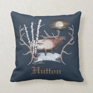 Bull Elk Bugling Kussen