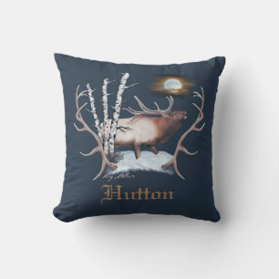 Bull Elk Bugling Kussen