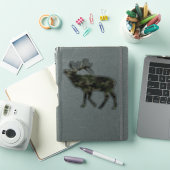 Bull Elk Camo Sticker (iPad Cover)