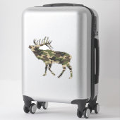 Bull Elk Camo Sticker (Koffer)