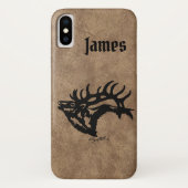 Bull Elk Case-Mate iPhone Case (Achterkant)