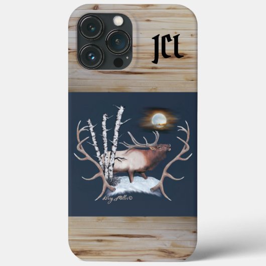 Bull Elk Case-Mate iPhone Case (Achterkant)