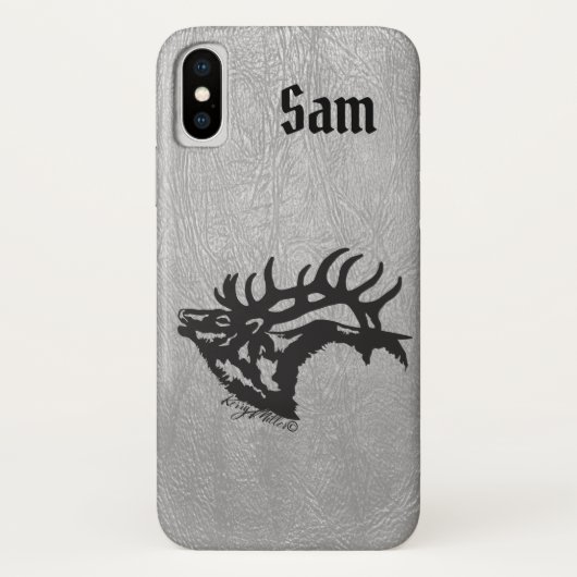 Bull Elk Case-Mate iPhone Hoes (Achterkant)