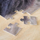 Bull Elk die zijn tong uittrekt Legpuzzel (Zijkant)