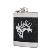 Bull Elk Flask Heupfles (Links)