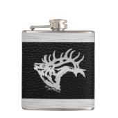 Bull Elk Flask Heupfles (Voorkant)