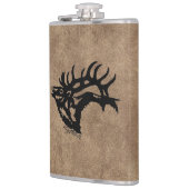 Bull Elk Flask Heupfles (Links)