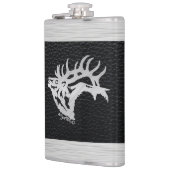 Bull Elk Flask Heupfles (Links)