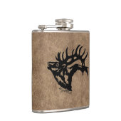 Bull Elk Flask Heupfles (Rechts)