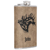 Bull Elk Flask Heupfles (Rechts)