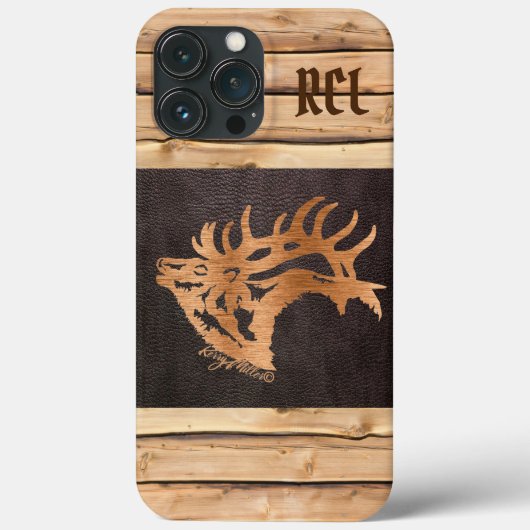Bull Elk Hoesje-Mate iPhone Case (Achterkant)