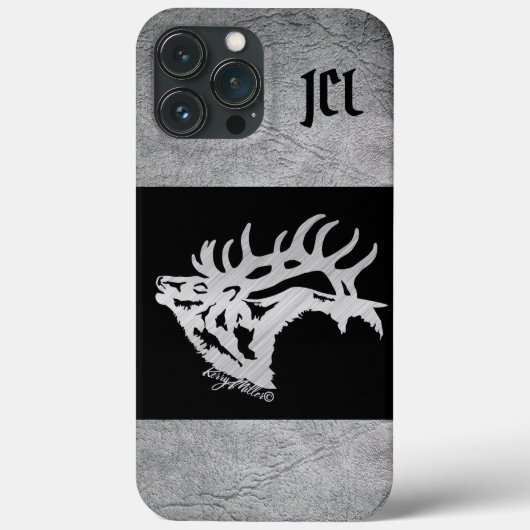 Bull Elk Hoesje-Mate iPhone Case (Achterkant)