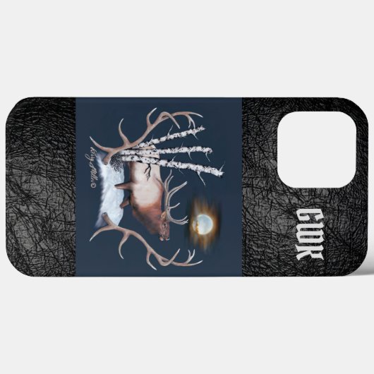 Bull Elk Hoesje-Mate iPhone Case (Achterkant (horizontaal))