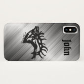 Bull Elk Hoesje-Mate iPhone Case (Achterkant (horizontaal))