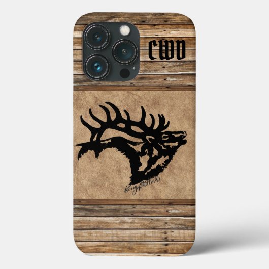 Bull Elk Hoesje-Mate iPhone Case (Achterkant)