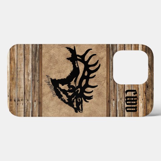 Bull Elk Hoesje-Mate iPhone Case (Achterkant (horizontaal))