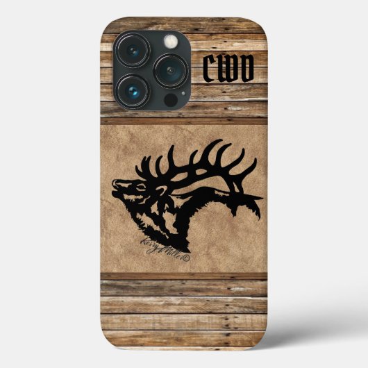Bull Elk Hoesje-Mate iPhone Case (Achterkant)