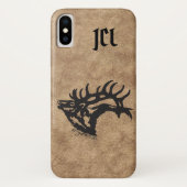 Bull Elk Hoesje-Mate iPhone Case (Achterkant)